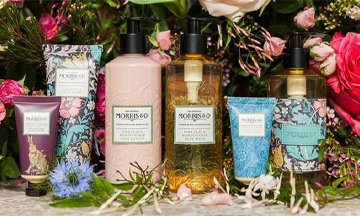 Morris & Co launches Pink Clay & Honeysuckle collection